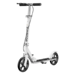 Factory Wholesale Foldable Portable Iron Steel Kick Scooter Straight 2 Big Wheels Outdoor Scooter for Kids Adults