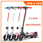 S2-6.3 Kids Electric Scooter 24V Foldable Aluminum Mini Electric Scooter for Students Outdoor