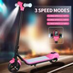 ECOFLY S2-2 Portable Foldable Electric Scooter for Kids - 6.5 Inch, 180W (Blue)