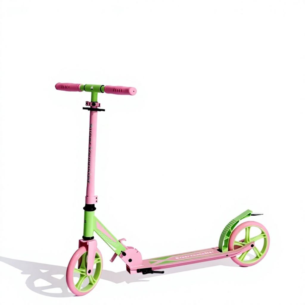 Little Champion Children's Kick Scooter Foldable Two-Wheel Aluminum Alloy & PP with Polyurethane Wheels for 3-6Y Kids Wholesale