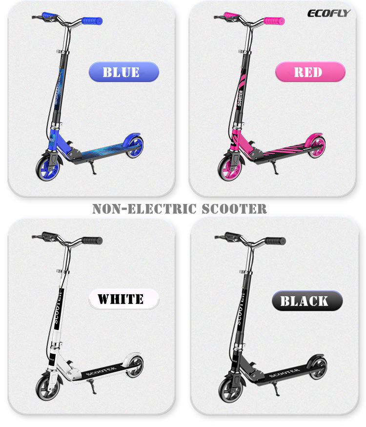 Wholesale 145 SERIES Double Big Wheels Foldable Steel Kids Outdoor Scooter