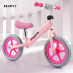 Outdoor Kids Balance Stroller Walker Scooter Lightweight Aluminum Frame 12" Wheels 30kg Load Height Adjustable