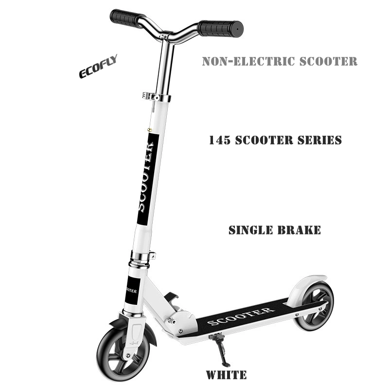 Safe Double Big Wheels Kids Foldable Steel Kick Scooter