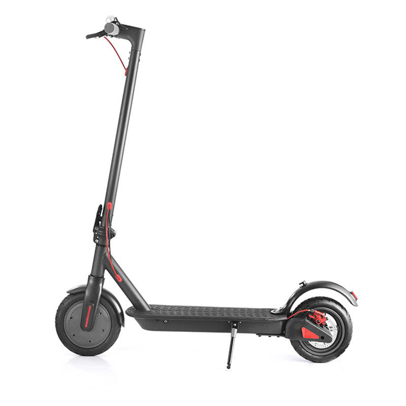 36V Mini Electric Scooter for Adults 9 Inch Foldable Work Pedal with Rear Shock Absorber Smart Electronic Two-Wheeler