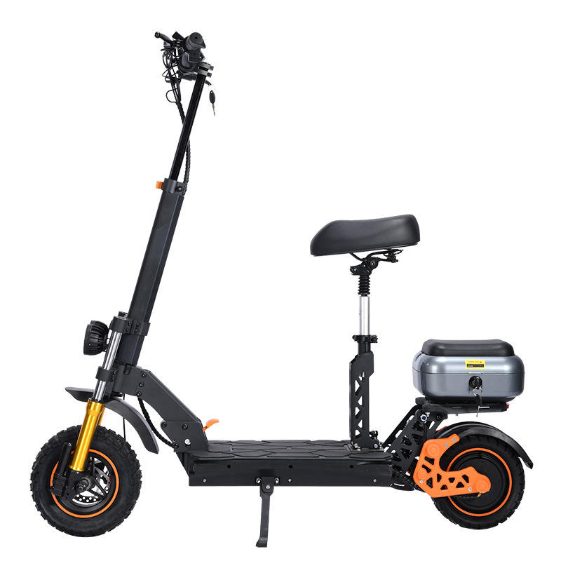 15Ah Adult Off‑Road Electric Scooter With Seat Aluminum Alloy