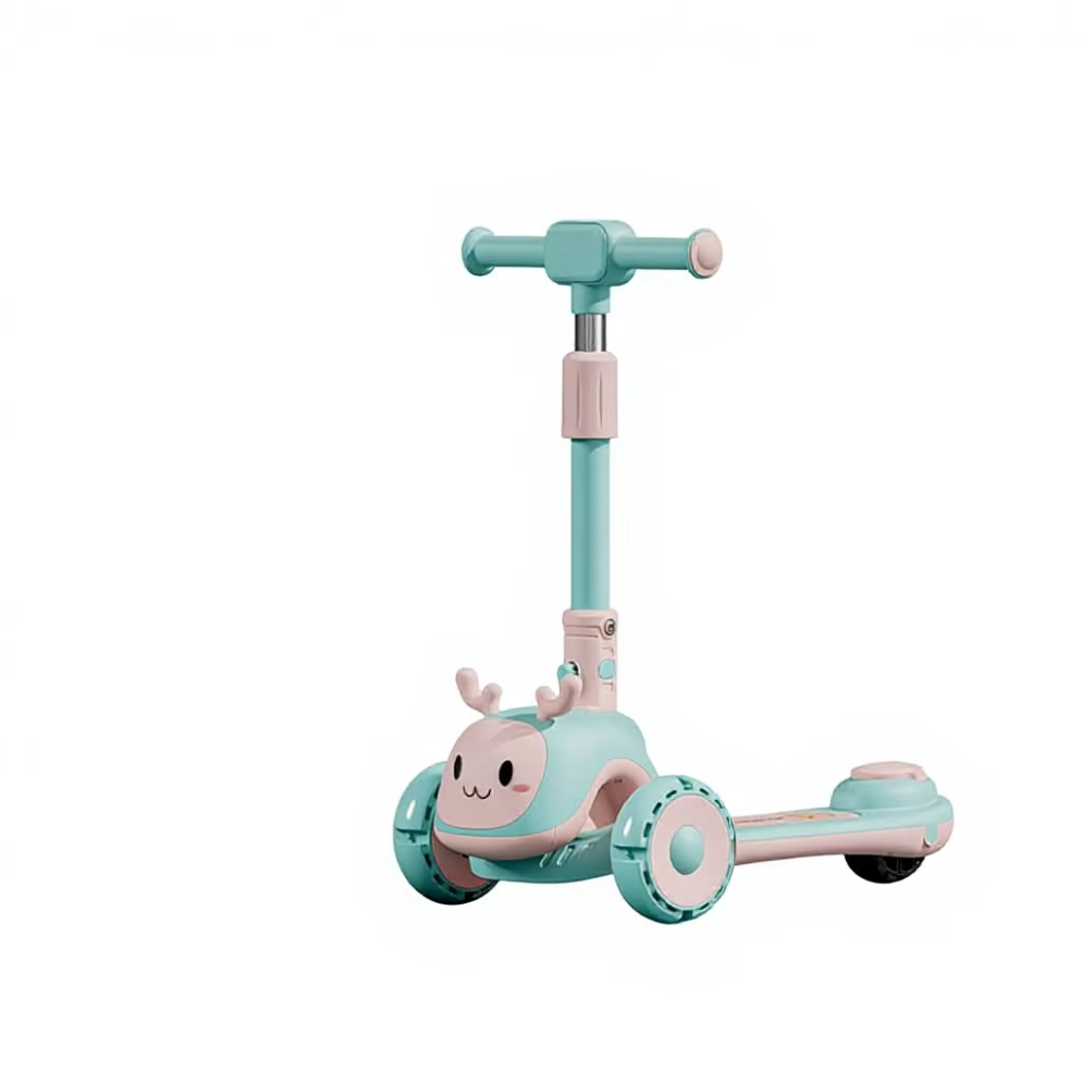 Wholesale 3-6 Years Old 4-in-1 Tricycle Plastic Structure Guardrail and Universal Wheel