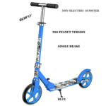 Outdoor Activities 200 VERSION 2 Kick Scooter Portable Foldable Iron Steel Big Wheels-2 Wheels for Kids and Adults