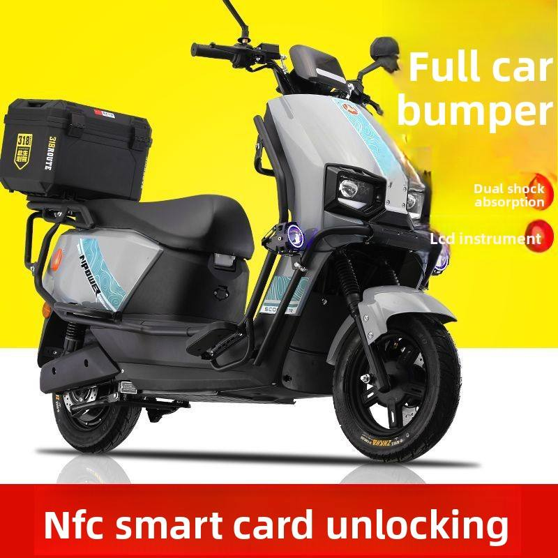 Daniel Jiu 96V 3000W Electric Motorcycle Pedal Assist Scooter with Over 20km/h Speed Long Distance Running King