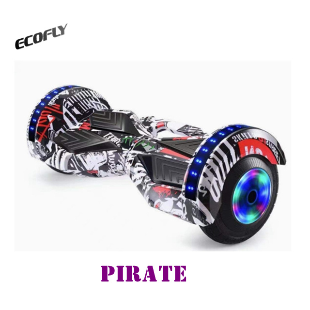 Colorful Blue‑Gold Hoverboard Electric Self‑Balancing Scooter