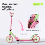 Foldable Kids Two-Wheel Scooter, Little Champion for 3-6 Years Boys Girls Beginners Aluminum Alloy & PP Wholesale