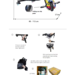 ECOFLY Hot Selling 36V180W 8-inch Three-Wheel Scooter for Children 60kg Electronic for <30km/h Max Speed 11-20km Range