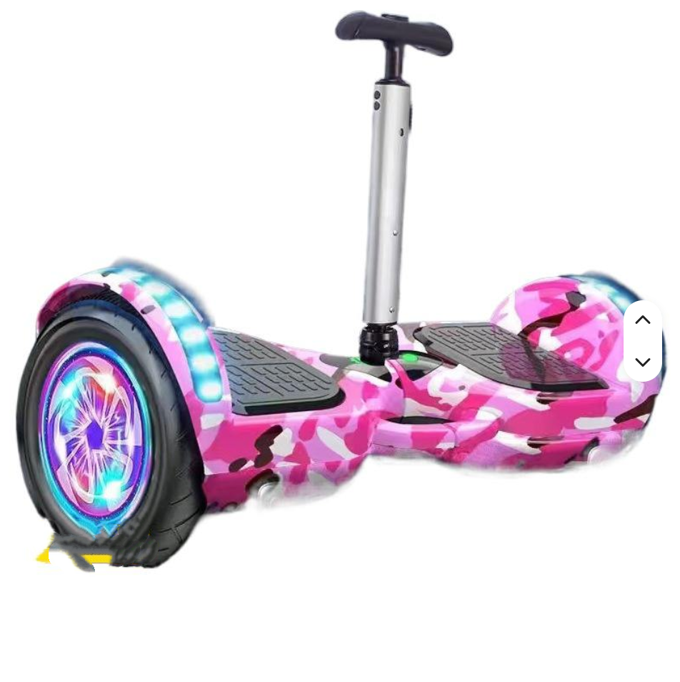 Pink New Double Wheel Balance Scooter ABS Material 100kg Load for Kids & Adults