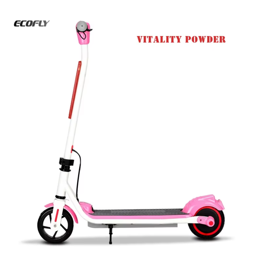 ECOFLY Portable 24V Aluminum Alloy Folding Scooter - 65KG Max Load