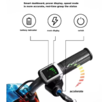 36V 180W Kids Three-Wheel Electric Scooter 360° Rotatable Fire & Ice Drift Scooter