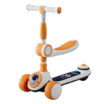 2026 6-14 Years Old Kids Foldable Plastic Three-in-One Tricycle for Boys & Girls