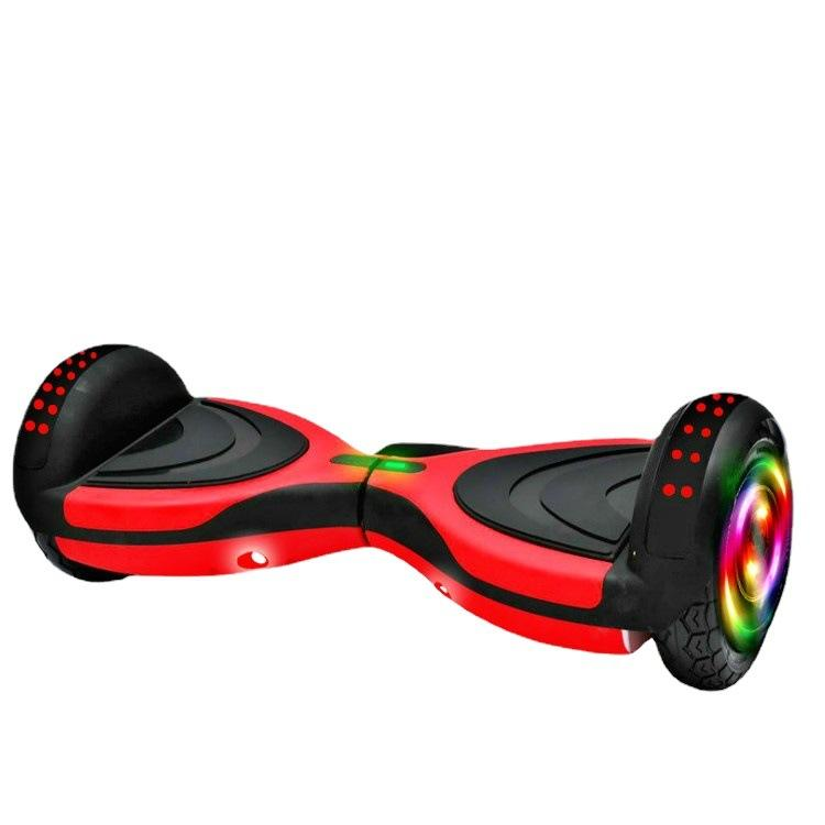 Smart 8-Inch C9 Electric Scooter LED Lights Self-Balancing 2.4AH Lithium Battery Aluminum Alloy 350W