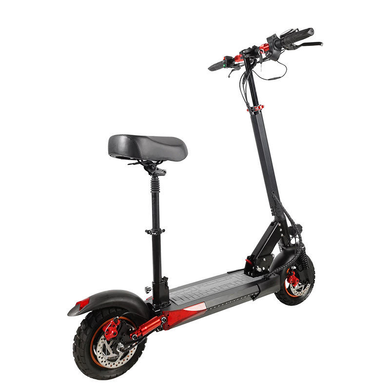 Direct Supply 11 Inch C7 Double Drive Electric Scooter Portable Outdoor Folding Scooter Adults Smart Electronic Type 31-40km/h