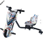 8-Inch Electric Scooter  for Enabled Eco-Friendly Drift Tricycle with Flashing Lights