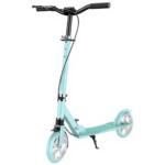 Foldable Shockproof Children Scooter Steel Frame PU Roller Wheel 2-Wheel Urban Campus Play for 8-12 Years Old