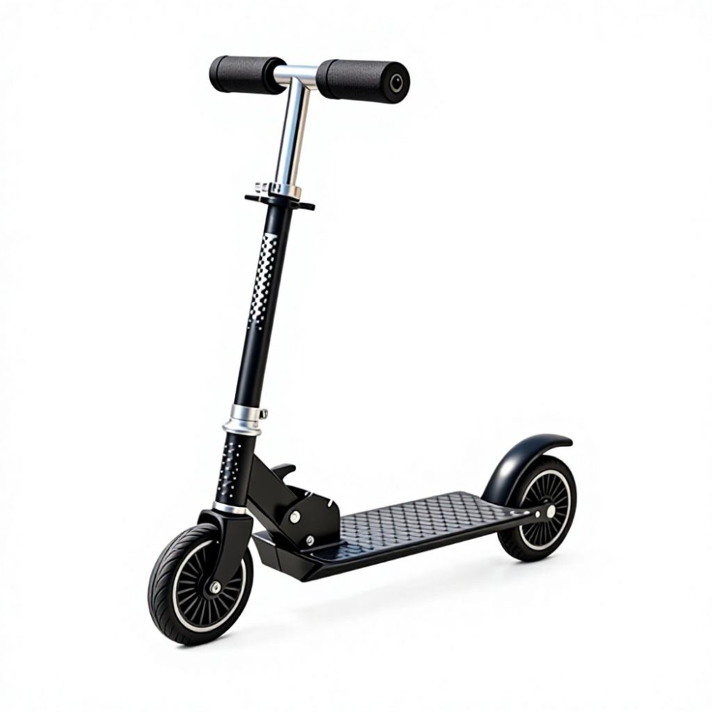 Factory-New Casual Scooter Iron Foldable Type Polyurethane Wheels Max Speed 8 km for Kids Daily Commuting School Outdoor Use