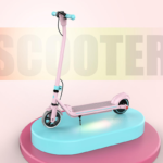 Aluminum Alloy 2-Wheel Light Folding Electric Scooter Kids' Balance Bike with 6 Children's Toy Features 11-20km/h <10Ah Battery