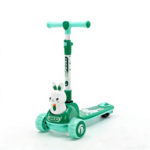 Height & Footboard Optimized Kids Scooter, New Three-Wheel Colorful Model for Boys Export