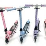 Iron Frame Polyurethane Wheel Scooter, Cross-border New Two-Wheel Model for Kids Teens 6-12 & Adult Commute