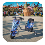 Ultimate Drift Experience 36V Electric Scooter for Children 180W Motor 6.5-inch Wheels 60kg Load Capacity Three-Wheel Design