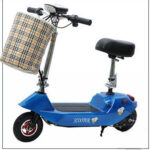 ECOFLY Portable Mini Foldable Electric Scooter - Lightweight Smart E-Scooter for Women