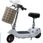 ECOFLY Portable Mini Foldable Electric Scooter - Lightweight Smart E-Scooter for Women