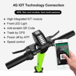 Hot Selling Overseas GPS Controlled APP Pedal Electric Scooter with Removable Battery Smart Electronic Type Popular Shared Mode