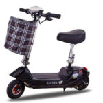 ECOFLY Portable Mini Foldable Electric Scooter - Lightweight Smart E-Scooter for Women