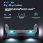ECOFLY 10-inch Intelligent Self-Balancing Scooter - 350W Motor, LED Light-Emitting Wheels