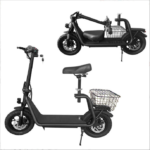 12 Inch Adult Foldable Two-Wheel Electric Scooter Portable Lithium Battery for Small Space Travel