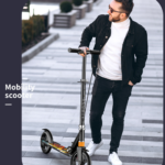 Wholesale Cross-border Iron Student Scooter 2-Wheel Lightweight 5kg Folding Portable Shock Absorption Handbrake for E-commerce