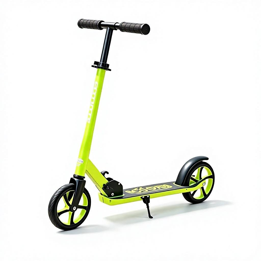 Export Boys Three-Wheel Kick Scooter, New Colorful Design Height Adjustable & Widened Footboard