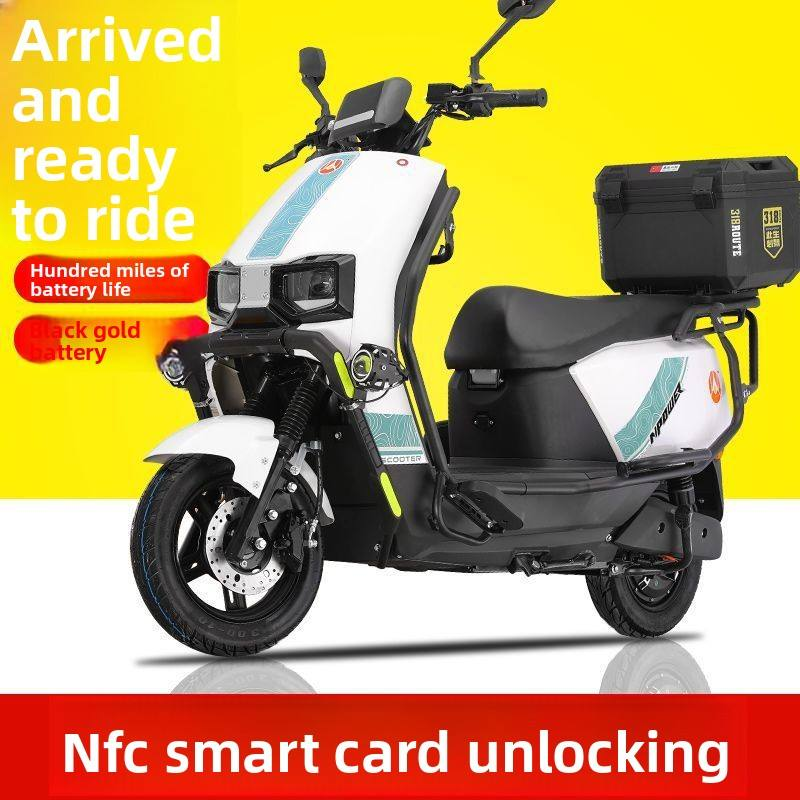 Heavy Duty Daniel Jiu 96V 3000W Electric Motorcycle Pedal Assist Scooter with Over 20km/h Speed Long-Range