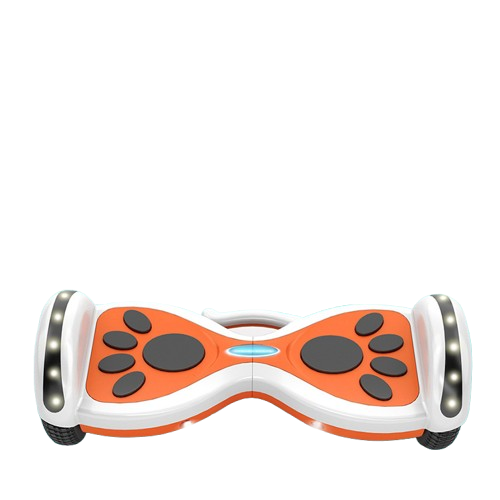 FH026 Foldable Kids Hoverboard Paw‑Print LED ECOFLY