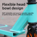 Russia Bulk Supply Child Extreme Stunt Scooter Aluminum Alloy Polyurethane Wheels Two-wheeled Sports Mobility Non-Foldable