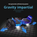 8.5inch ECOFLY Aluminum Alloy Self Balancing 3D LED Light Electric Hover Board for Kids