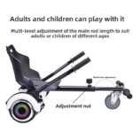 Smart Kidsren's 1.0-36.5inch Two-Wheel Electric Scooter 6.5 Inch 8inch Auxiliary Frame Drift Twist Frame Somatosensory