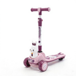 Export Boys Three-Wheel Kick Scooter, New Colorful Design Height Adjustable & Widened Footboard