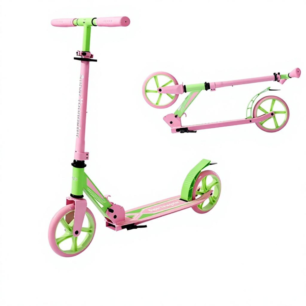 Boys Girls Beginners Two-Wheel Scooter, 3-6 Years Children Foldable Scooter Aluminum Alloy & PP Wholesale