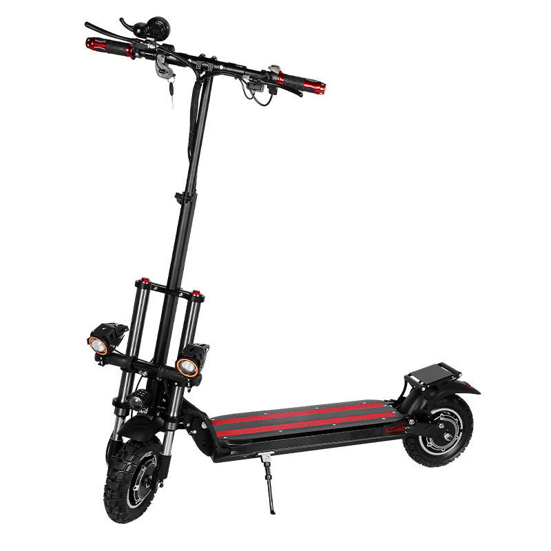 High-Power Off-Road Electric Scooter 800W/1200W Double-Wheel E-Scooter with Double Shock Absorption