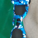 Blue New Double Wheel Balance Scooter ABS Material 100kg Load for Kids & Adults