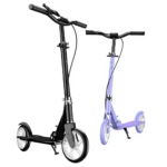 Foldable Shockproof Children Scooter Steel Frame PU Roller Wheel 2-Wheel Urban Campus Play for 8-12 Years Old