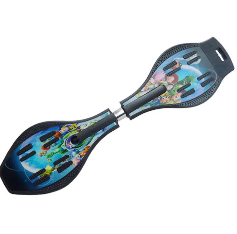 Swivel PP Deck Glow-in-the-Dark Hoverboard, Kids Teens Beginners Riding Board for Ages 6+