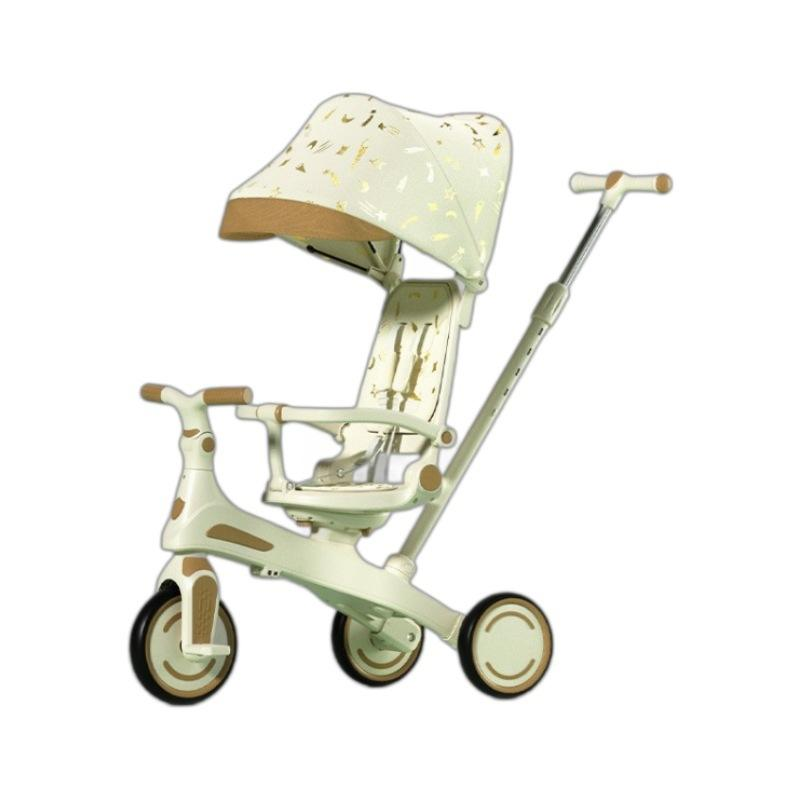 Fast Shipping China Made 1-3 Years Old Children's Three-Wheeled Metal Balance Car Four-in-One Growth Pedal Scooter