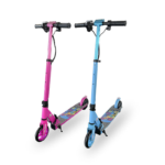 Children's Electric Two-Wheel Folding Scooter Mini Electric Car with Electronic Smart Features