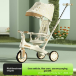 Outdoor Play 1-3 Years Old Children's Three-Wheeled Metal Balance Car Four-in-One Growth Pedal Scooter Made in China
